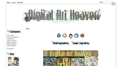 Desktop Screenshot of digitalartheaven.com